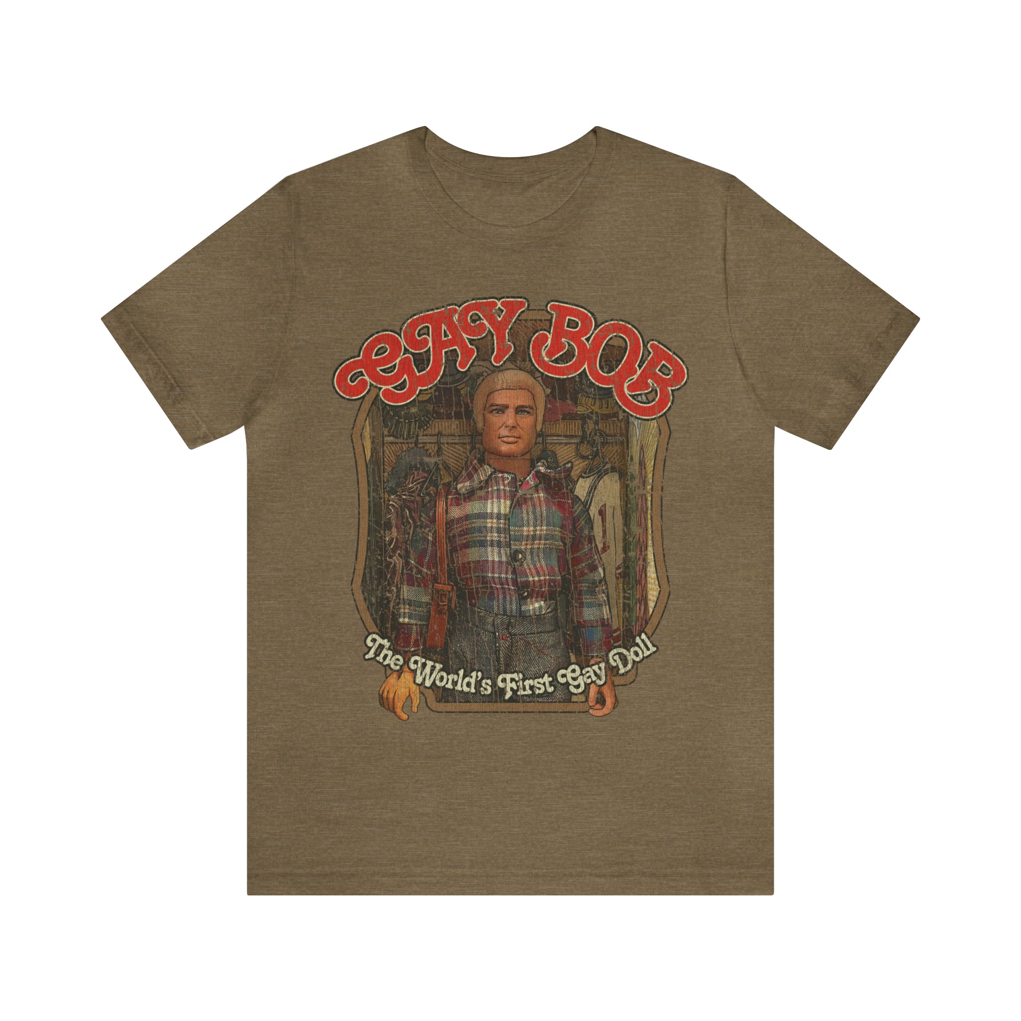 Gay Bob Doll 1977 Vintage Men's T-Shirt