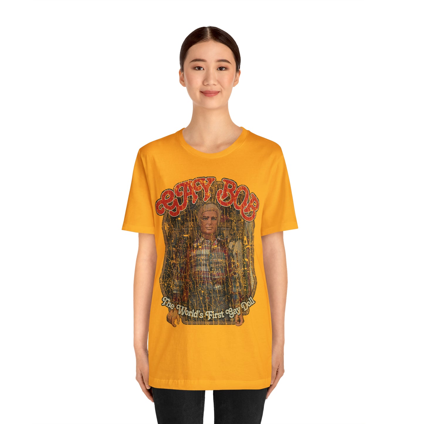 Gay Bob Doll 1977 Vintage Men's T-Shirt