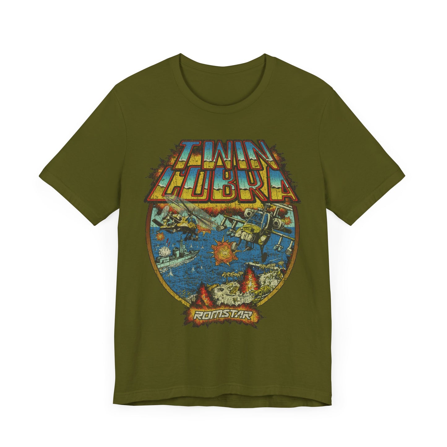 Twin Cobra 1987 Vintage Men's T-Shirt