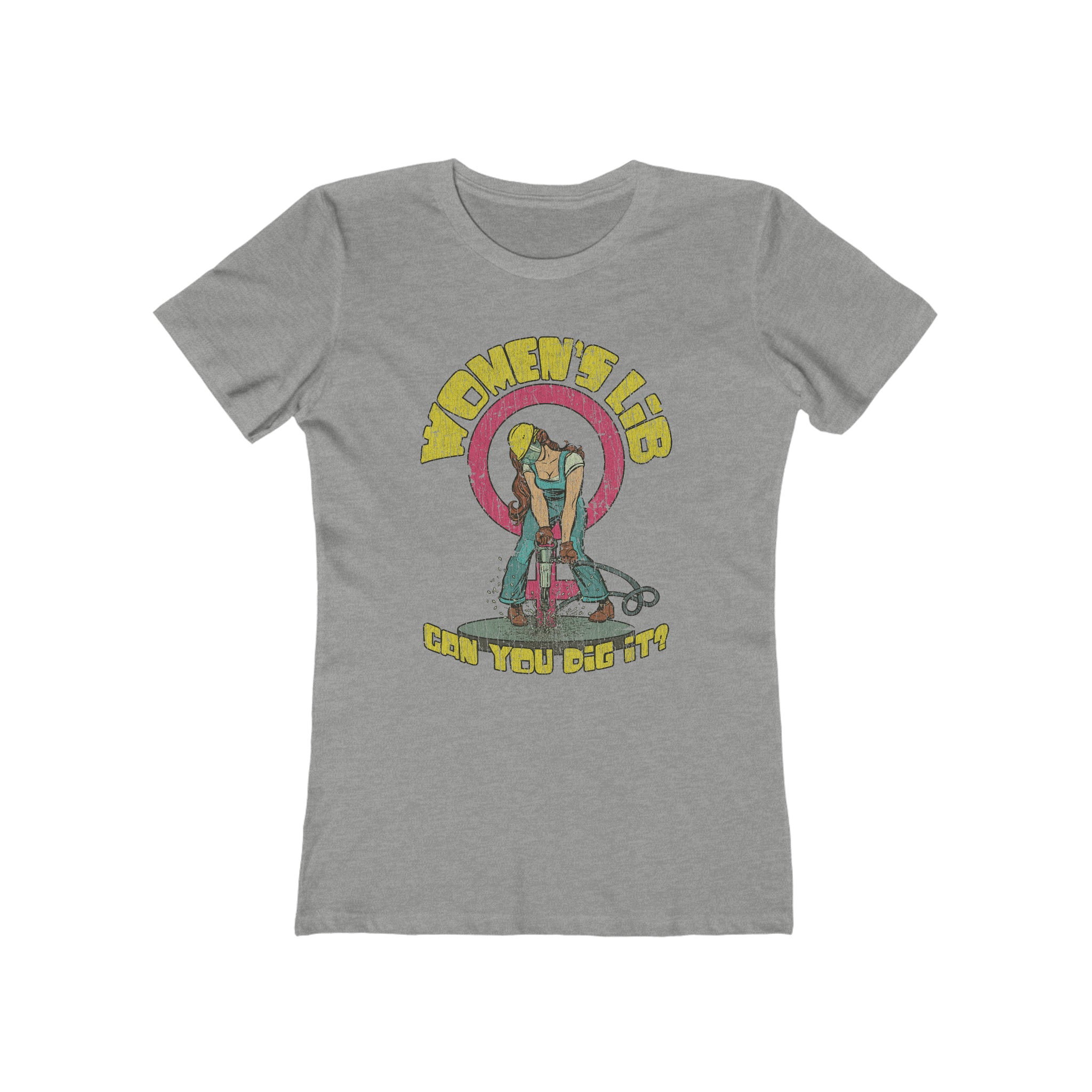 Women's Lib... Can You Dig It? 1968 Vintage Women's T-Shirt