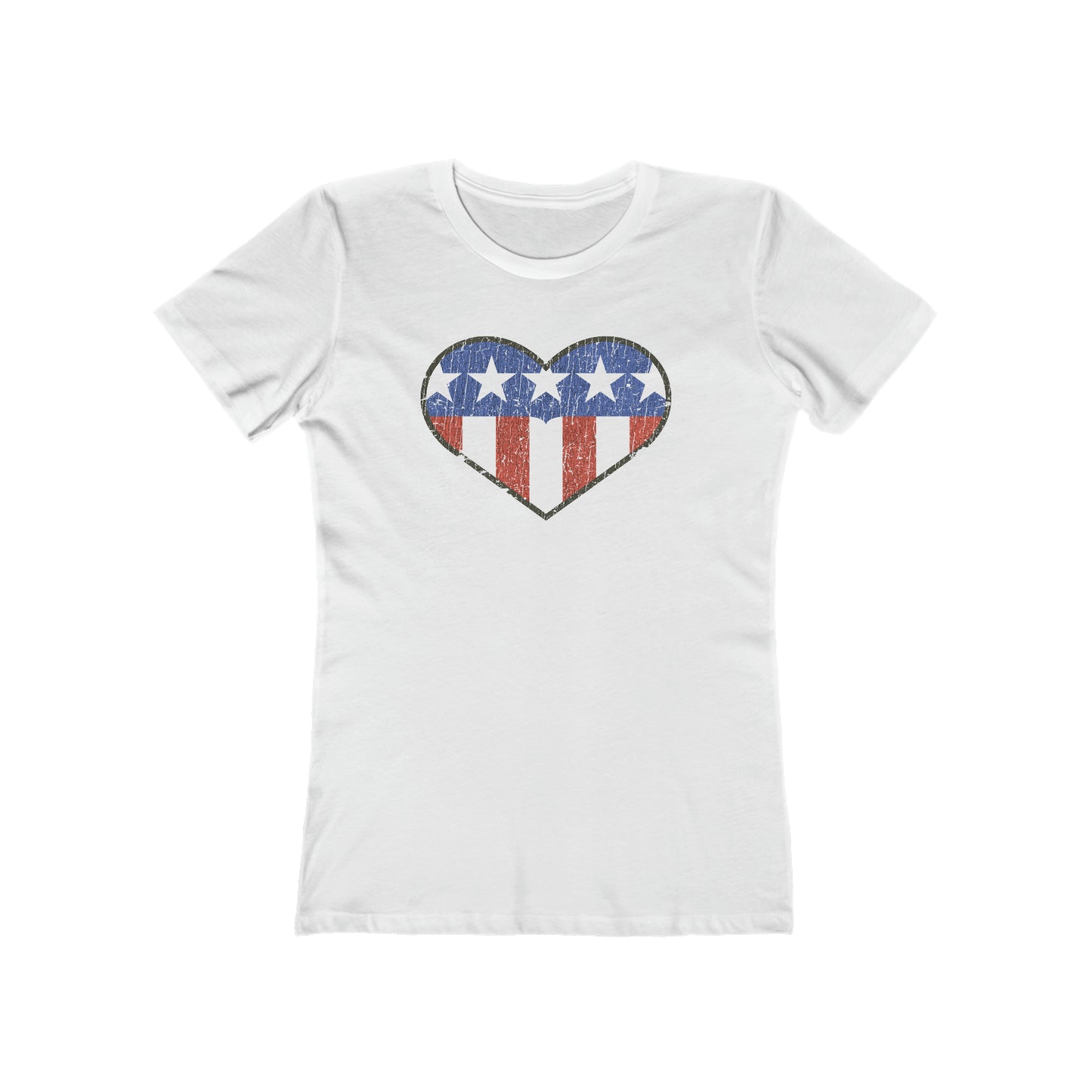 Patriotic Heart 1994 Vintage Women's T-Shirt