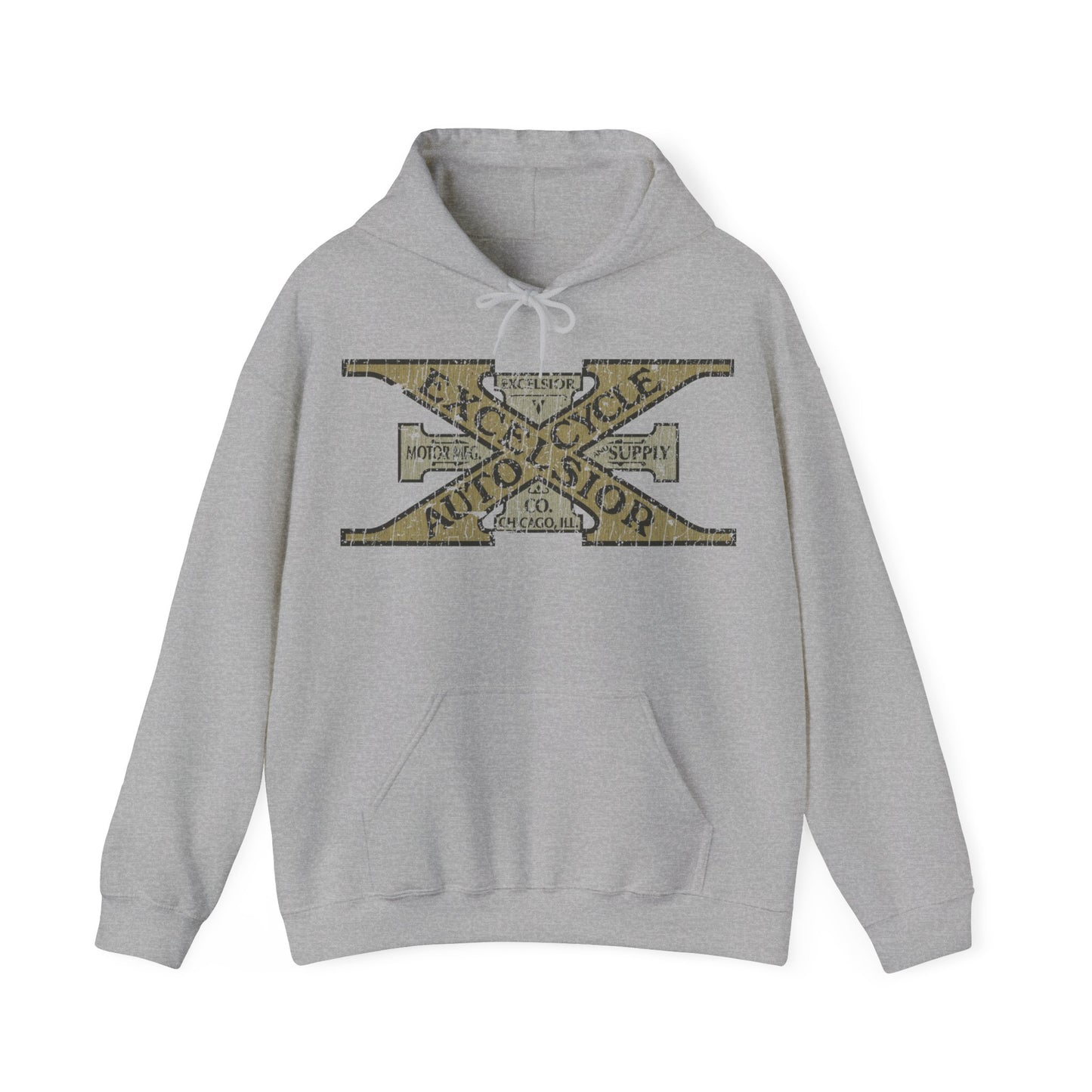 Excelsior Auto Cycle 1907 Vintage Men's Hoodie