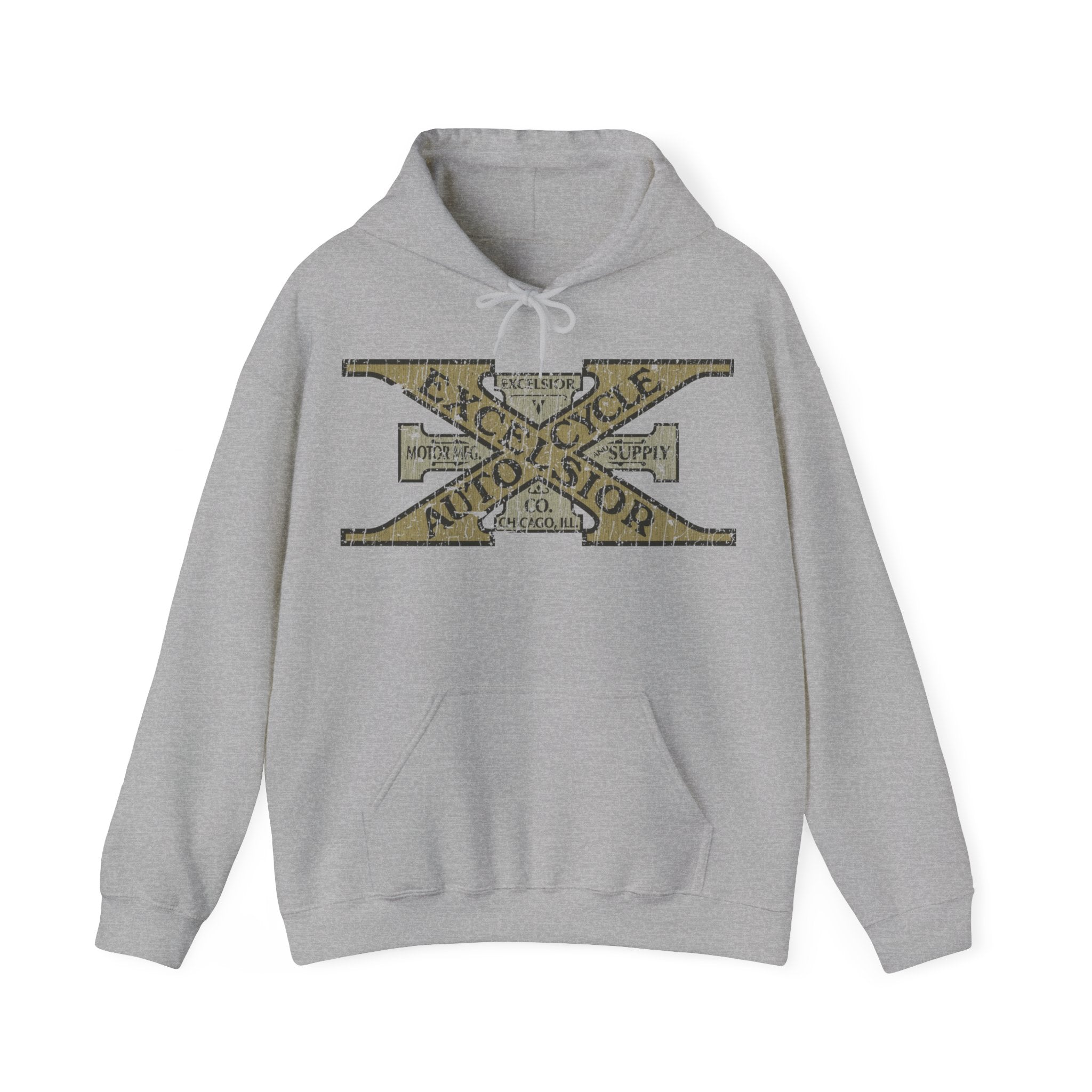 Excelsior Auto Cycle 1907 Vintage Men's Hoodie