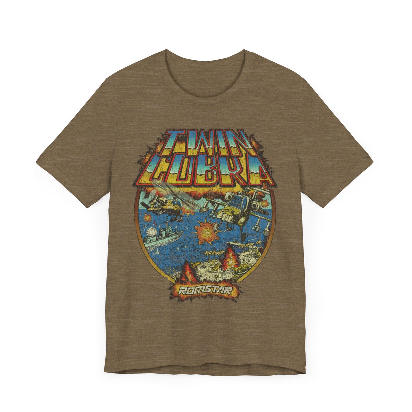 Twin Cobra 1987 Vintage Men's T-Shirt