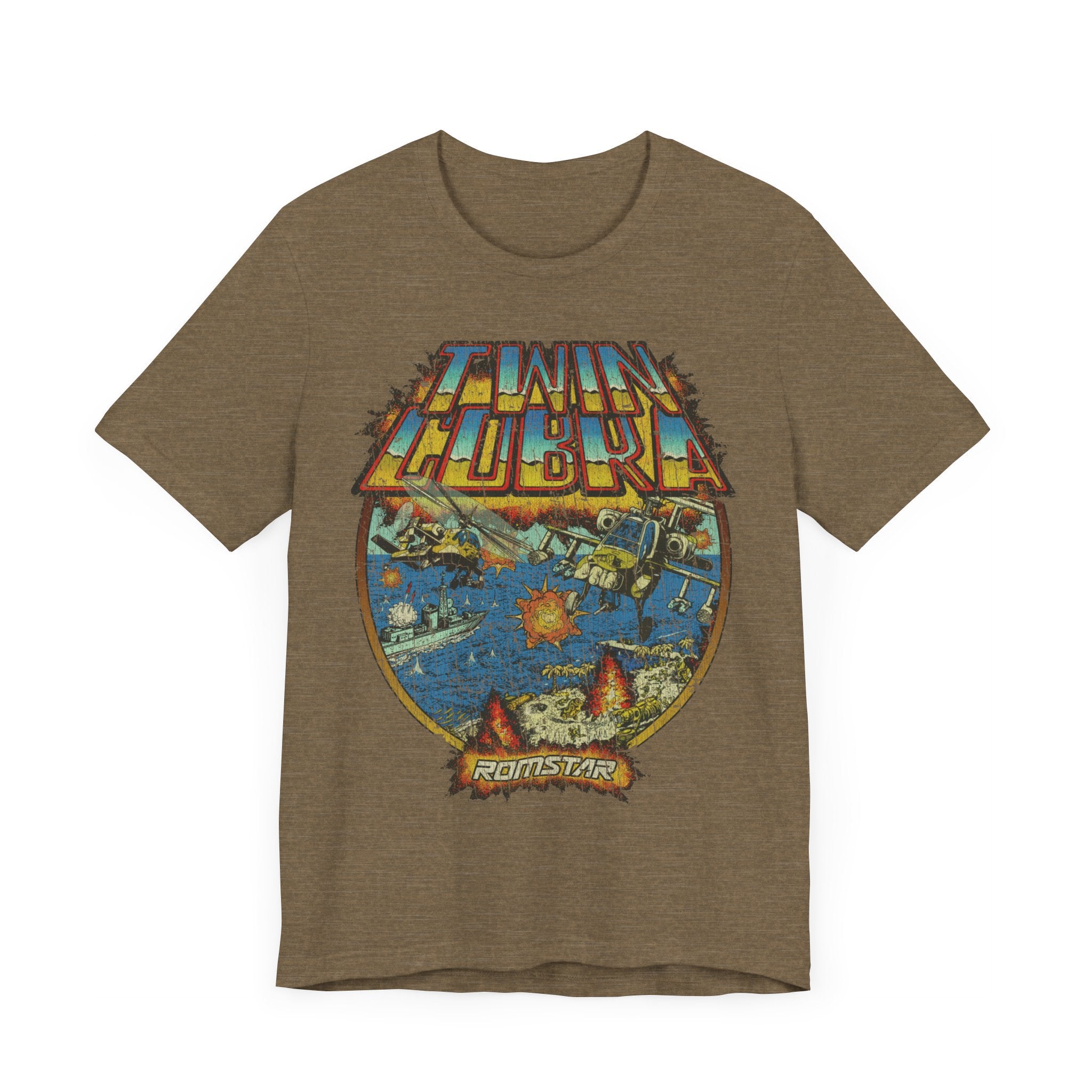Twin Cobra 1987 Vintage Men's T-Shirt