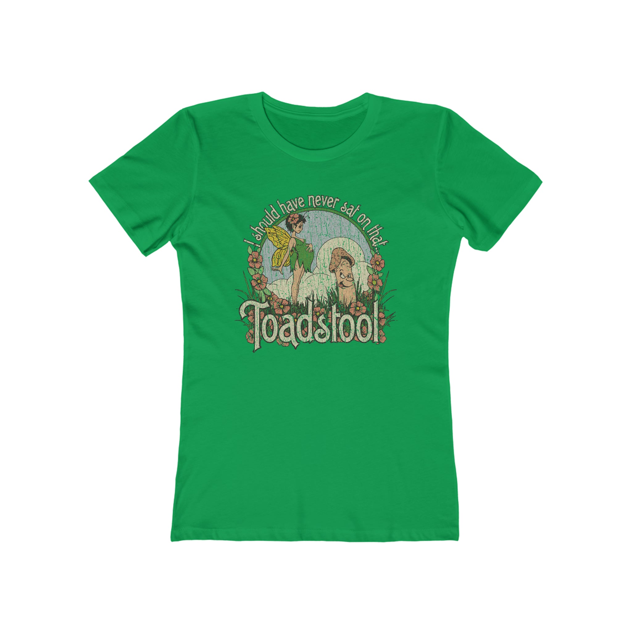I Should Have Never Sat on That Toadstool 1979 Vintage Women's T-Shirt