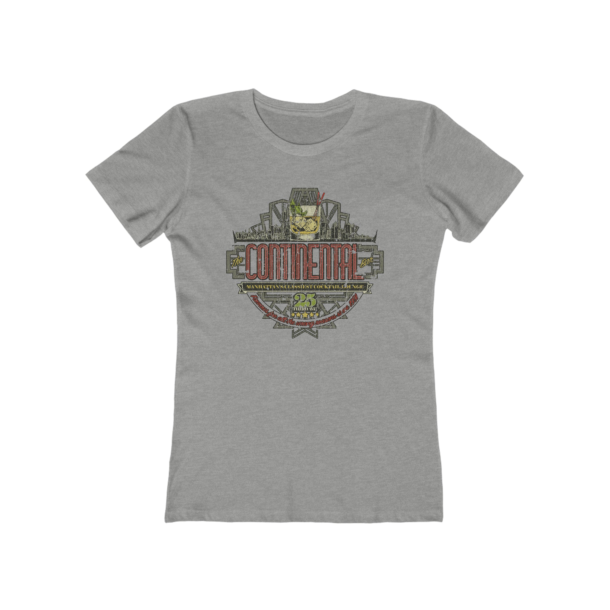 The Continental Bar New York City 1991 Vintage Women's T-Shirt