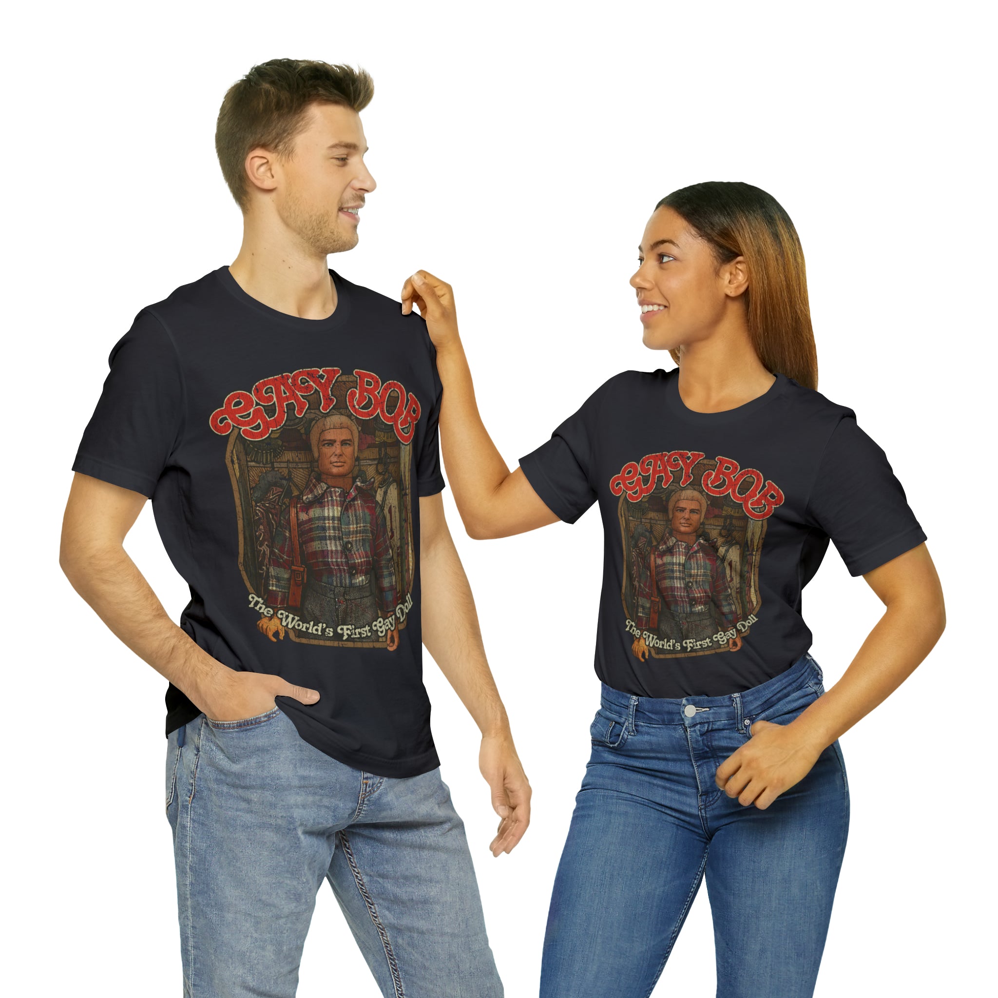 Gay Bob Doll 1977 Vintage Men's T-Shirt