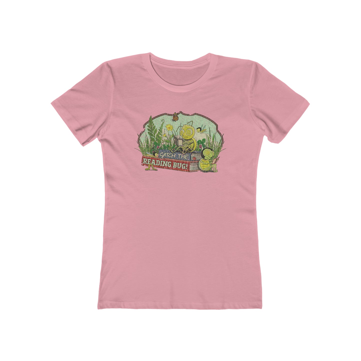 Catch The Reading Bug 2002 Vintage Women's T-Shirt