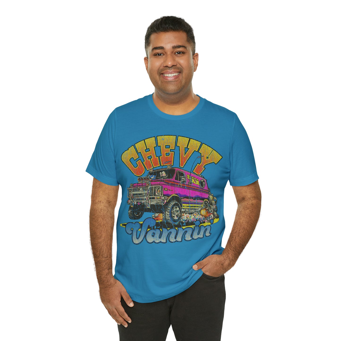 Chevy Vannin' 1974 Vintage Men's T-Shirt