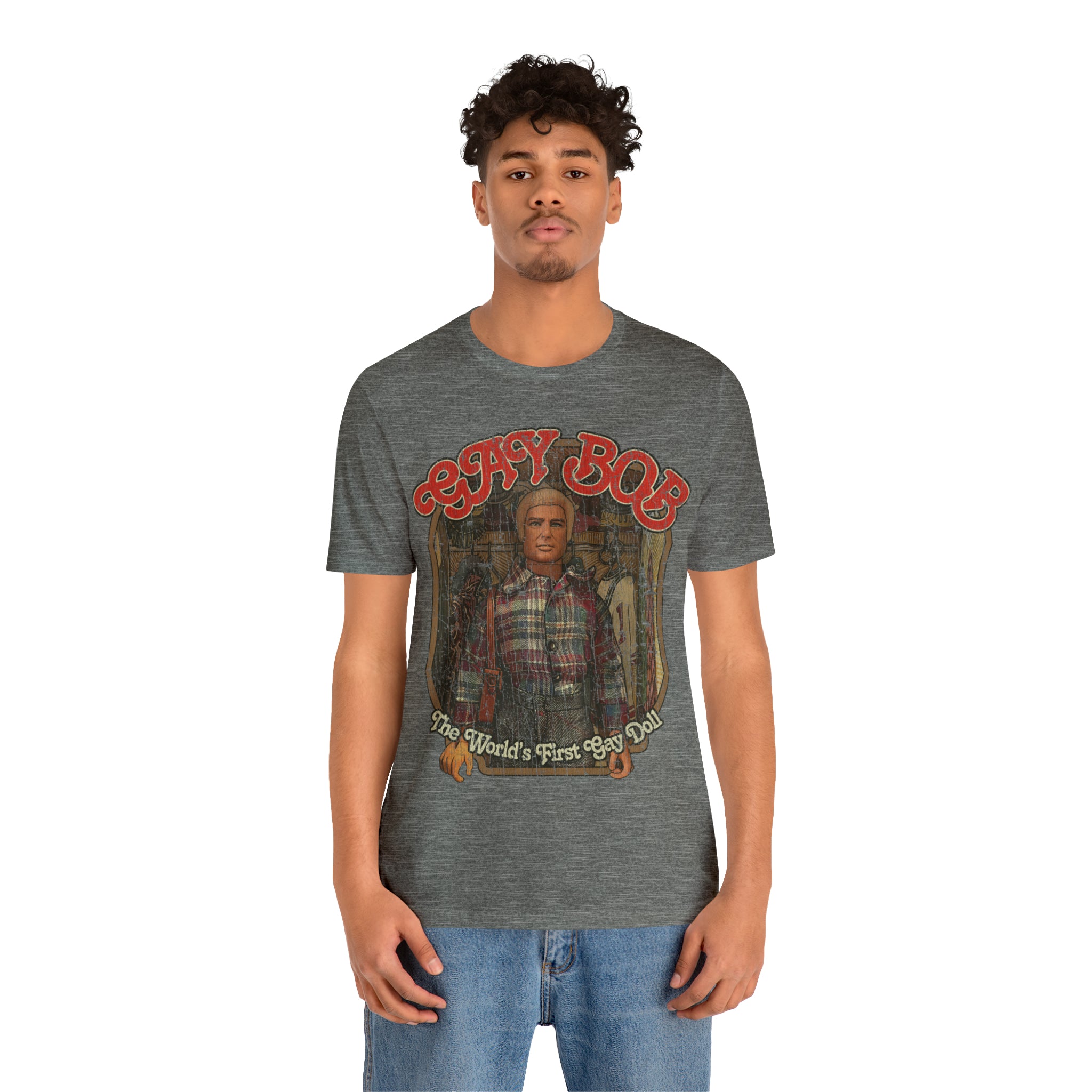 Gay Bob Doll 1977 Vintage Men's T-Shirt