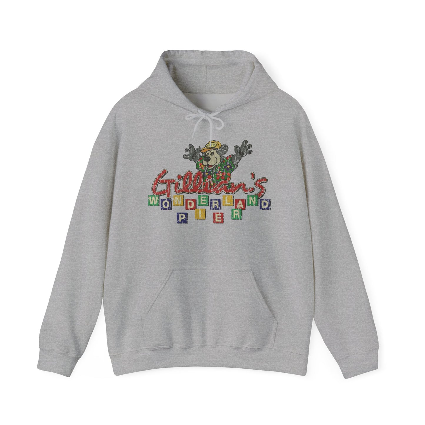 Gillian’s Wonderland Pier Mascot 1929 Vintage Men's Hoodie