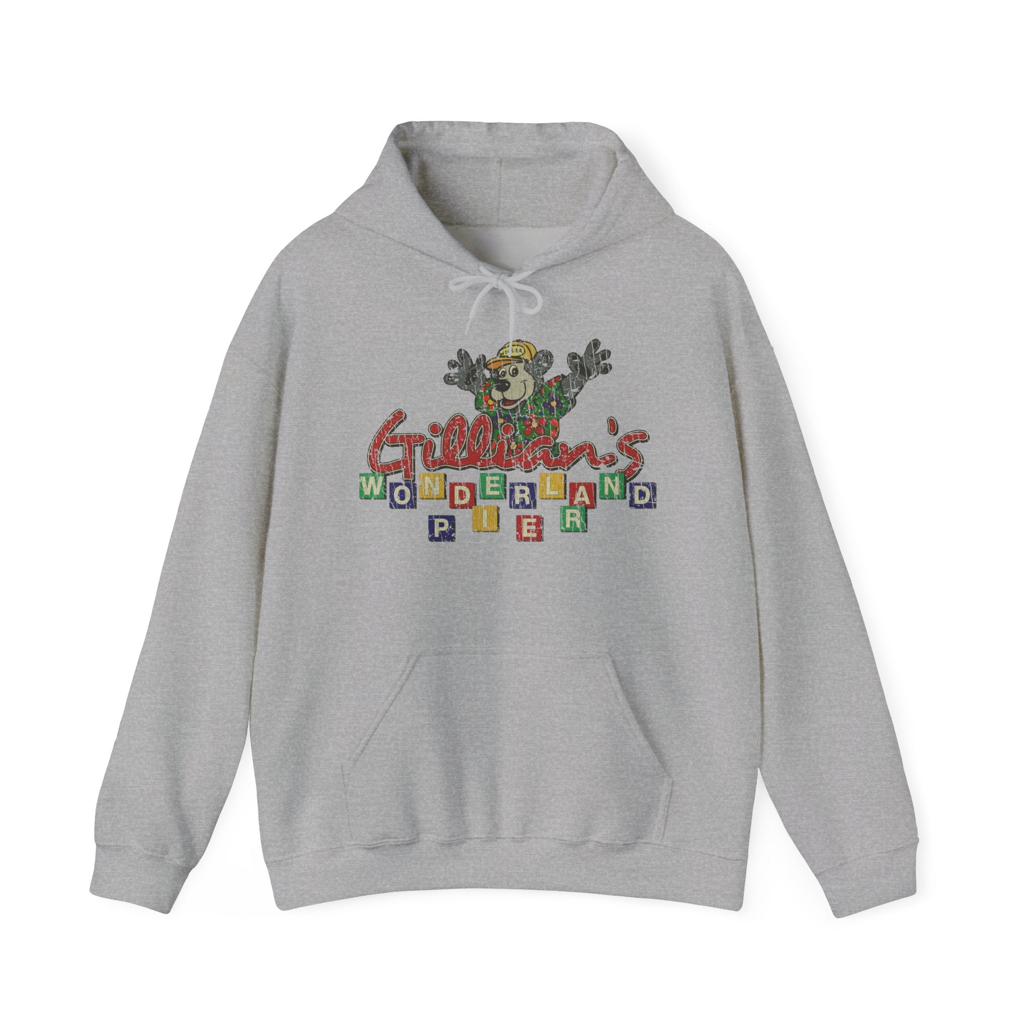 Gillian’s Wonderland Pier Mascot 1929 Vintage Men's Hoodie