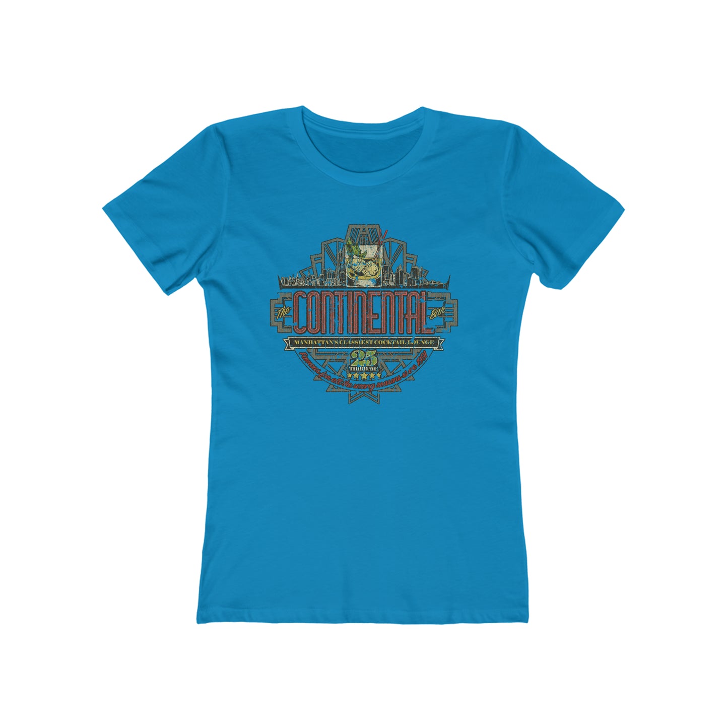 The Continental Bar New York City 1991 Vintage Women's T-Shirt