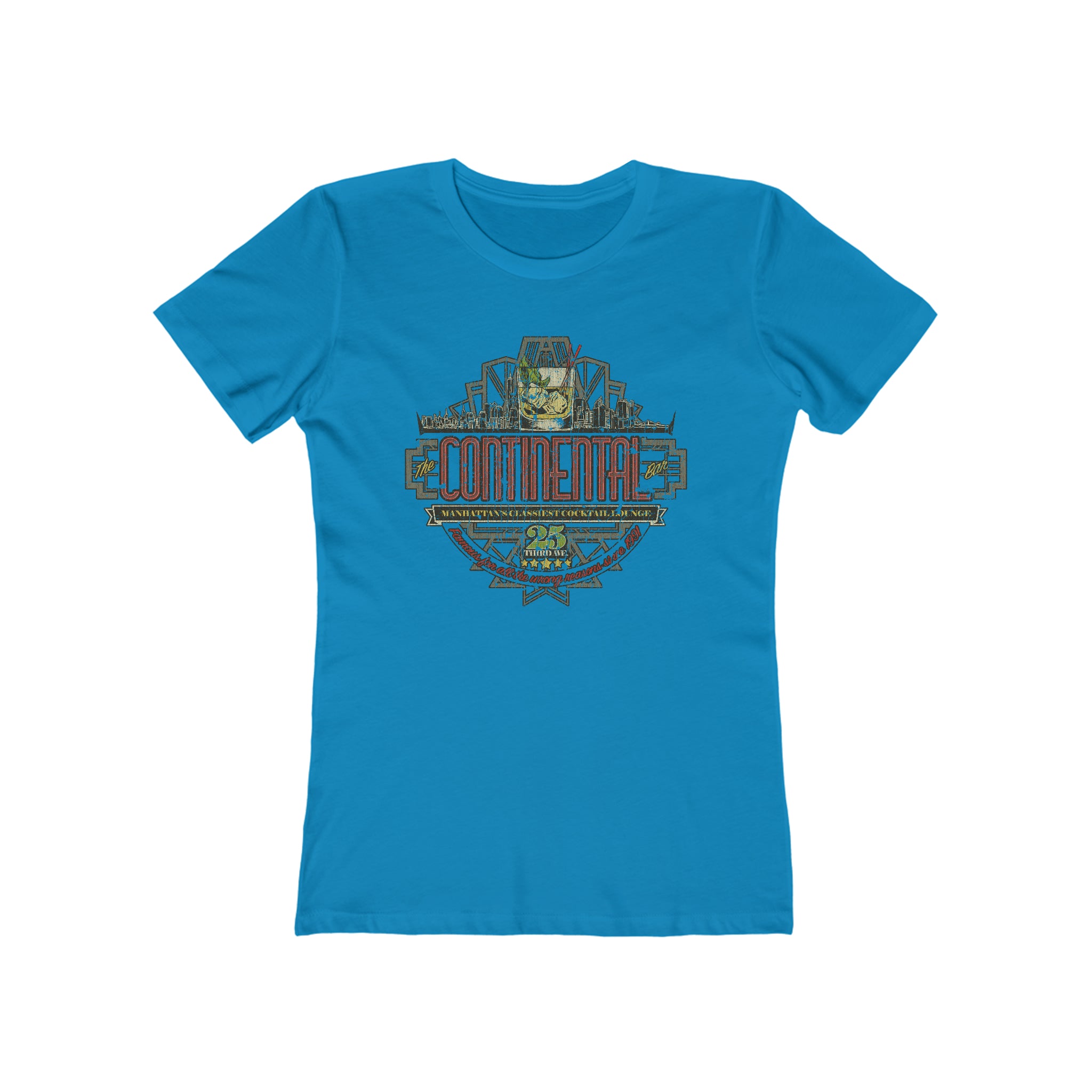 The Continental Bar New York City 1991 Vintage Women's T-Shirt