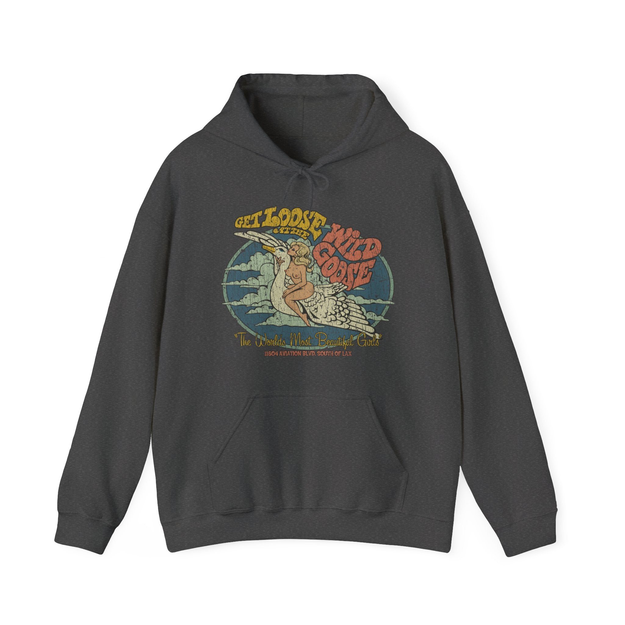 Get Loose at The Wild Goose 1966 Vintage Men's Hoodie