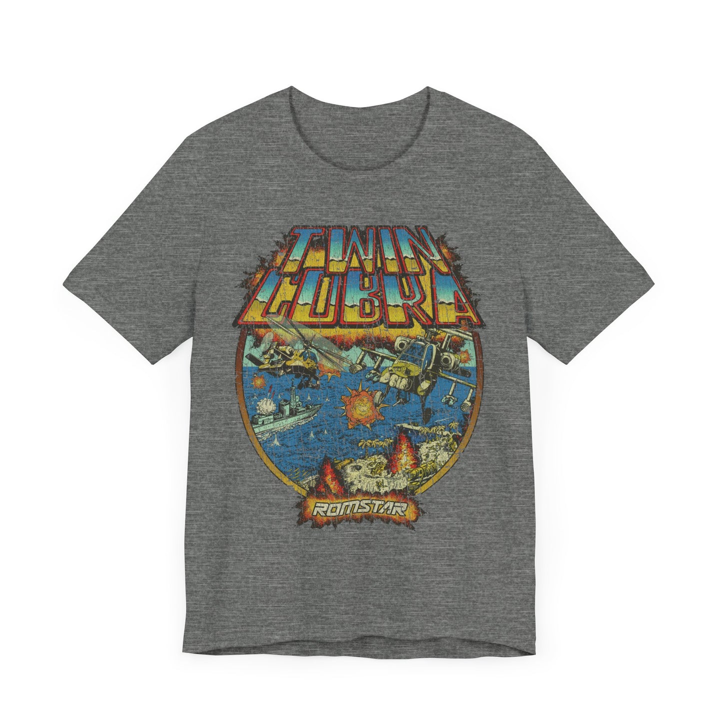 Twin Cobra 1987 Vintage Men's T-Shirt