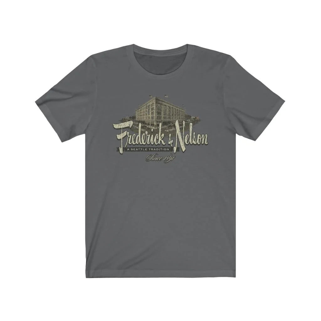Frederick & Nelson Seattle 1891 Vintage Men's T-Shirt