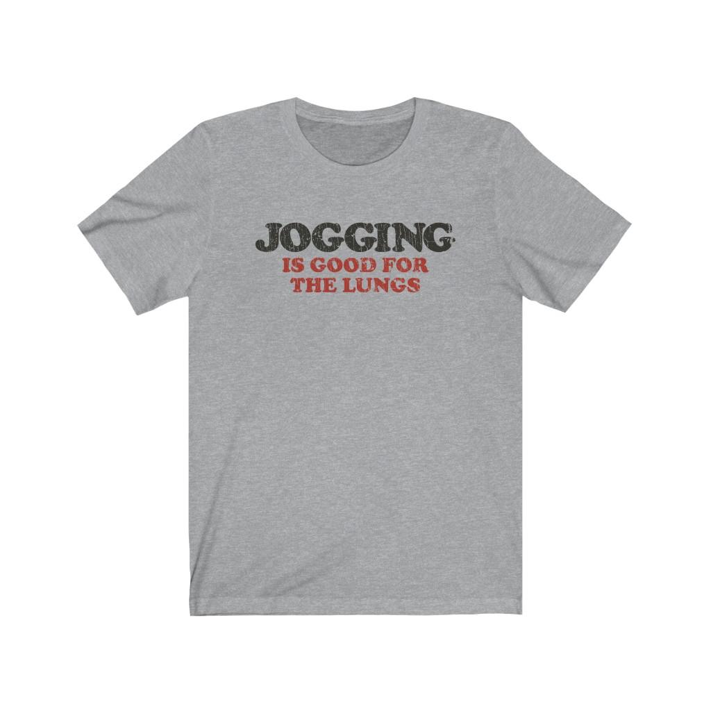 Jogging is Good For The Lungs 1975 Vintage Men's T-Shirt