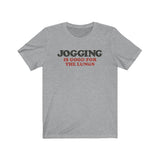 Jogging is Good For The Lungs 1975 Vintage Men's T-Shirt