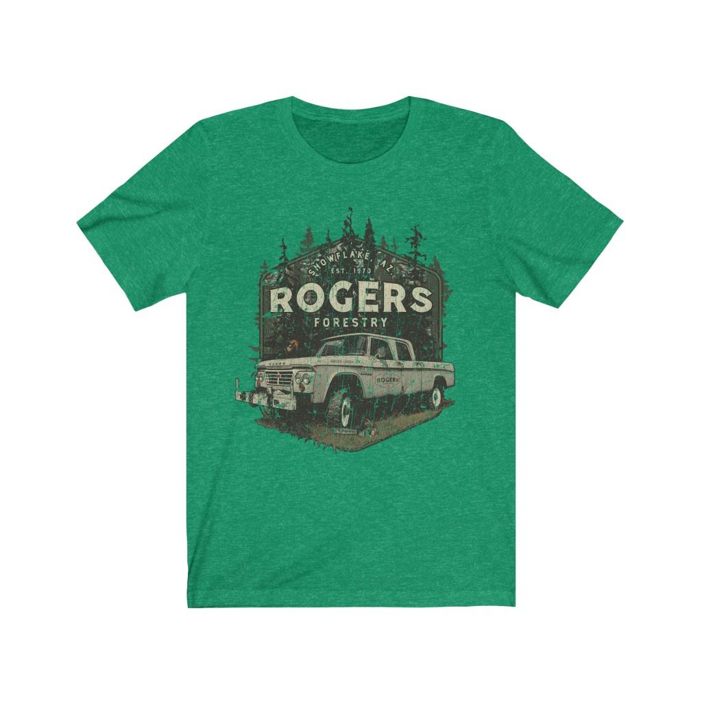 Rogers Forestry 1970 Vintage Men's T-Shirt