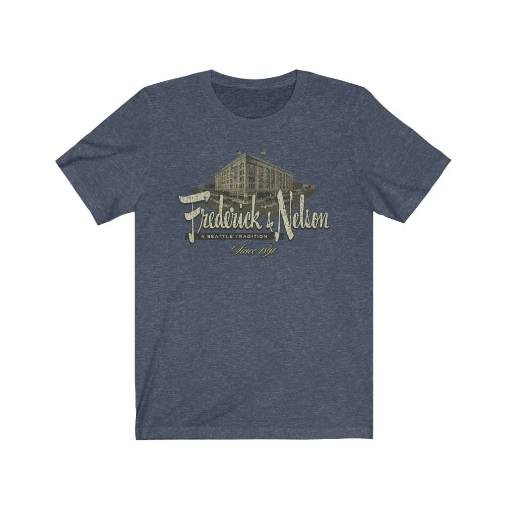 Frederick & Nelson Seattle 1891 Vintage Men's T-Shirt
