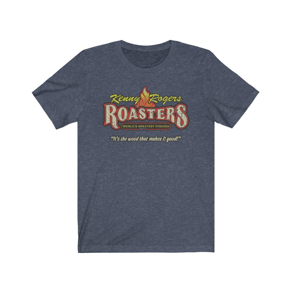 Kenny Rogers Roasters 1991 Vintage Men's T-Shirt