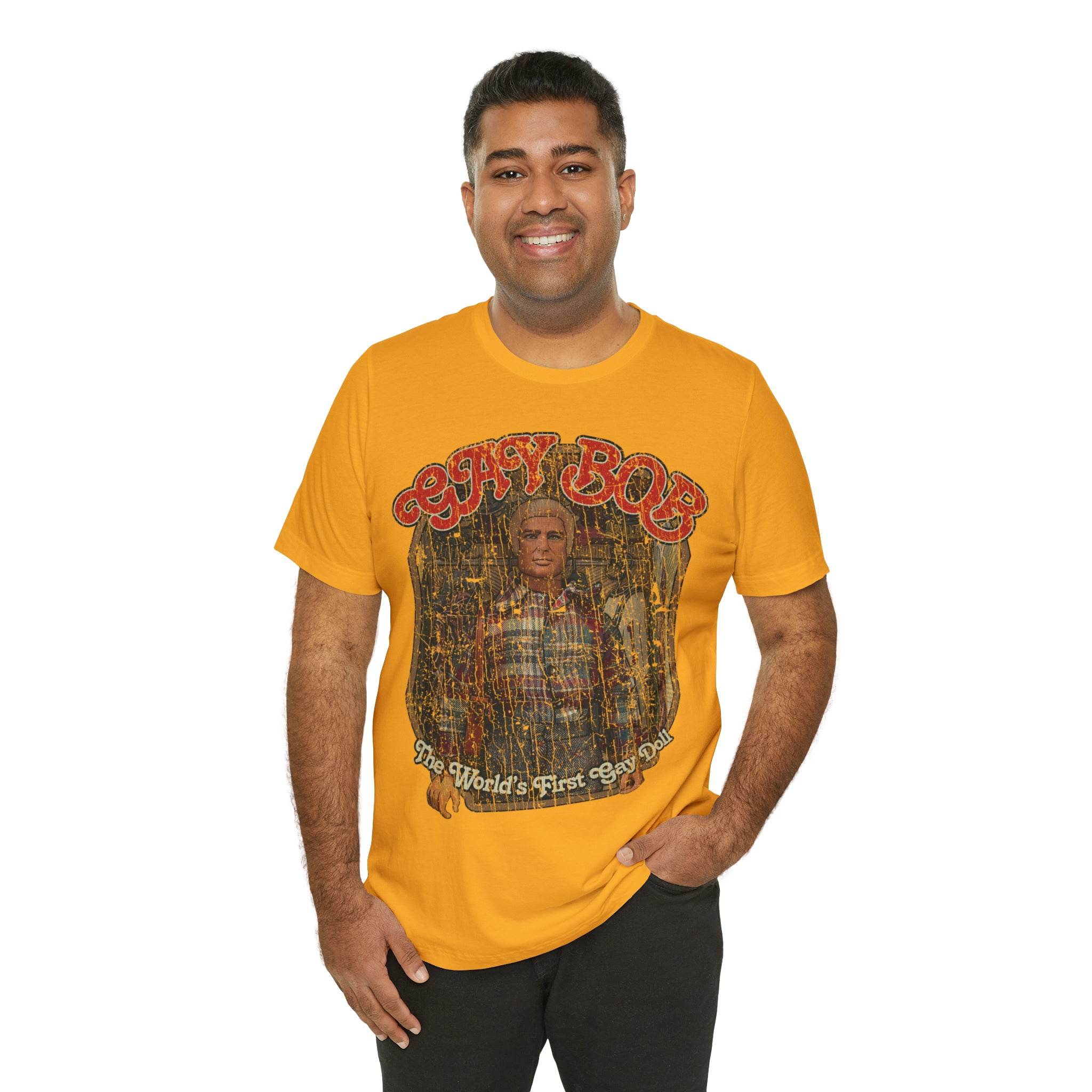 Gay Bob Doll 1977 Vintage Men's T-Shirt