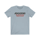 Jogging is Good For The Lungs 1975 Vintage Men's T-Shirt