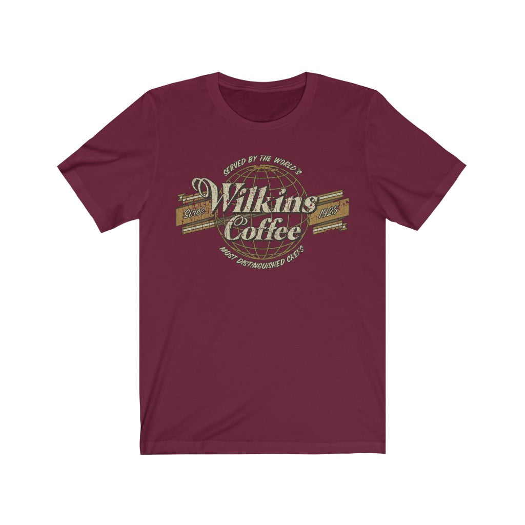 Wilkins Coffee Co. Globe 1923 Vintage Men's T-Shirt