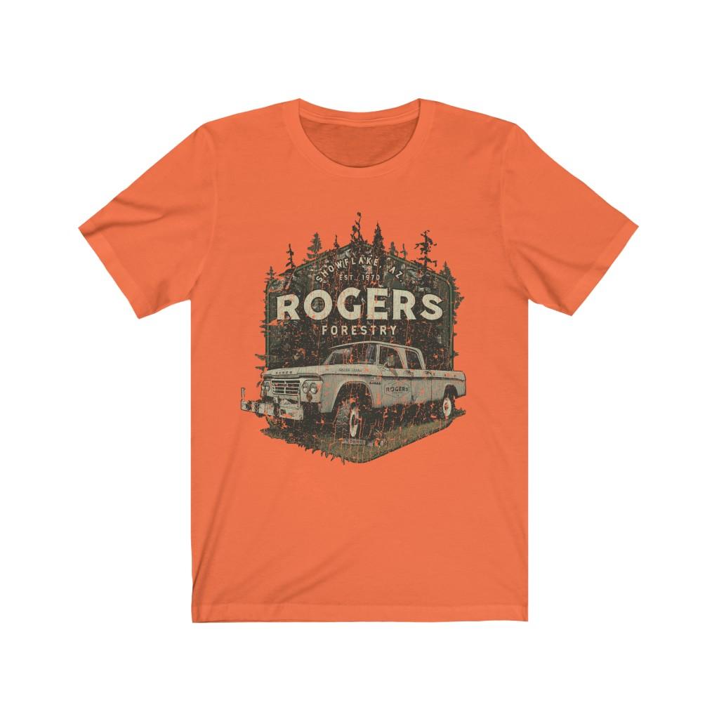 Rogers Forestry 1970 Vintage Men's T-Shirt