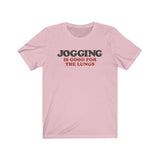 Jogging is Good For The Lungs 1975 Vintage Men's T-Shirt