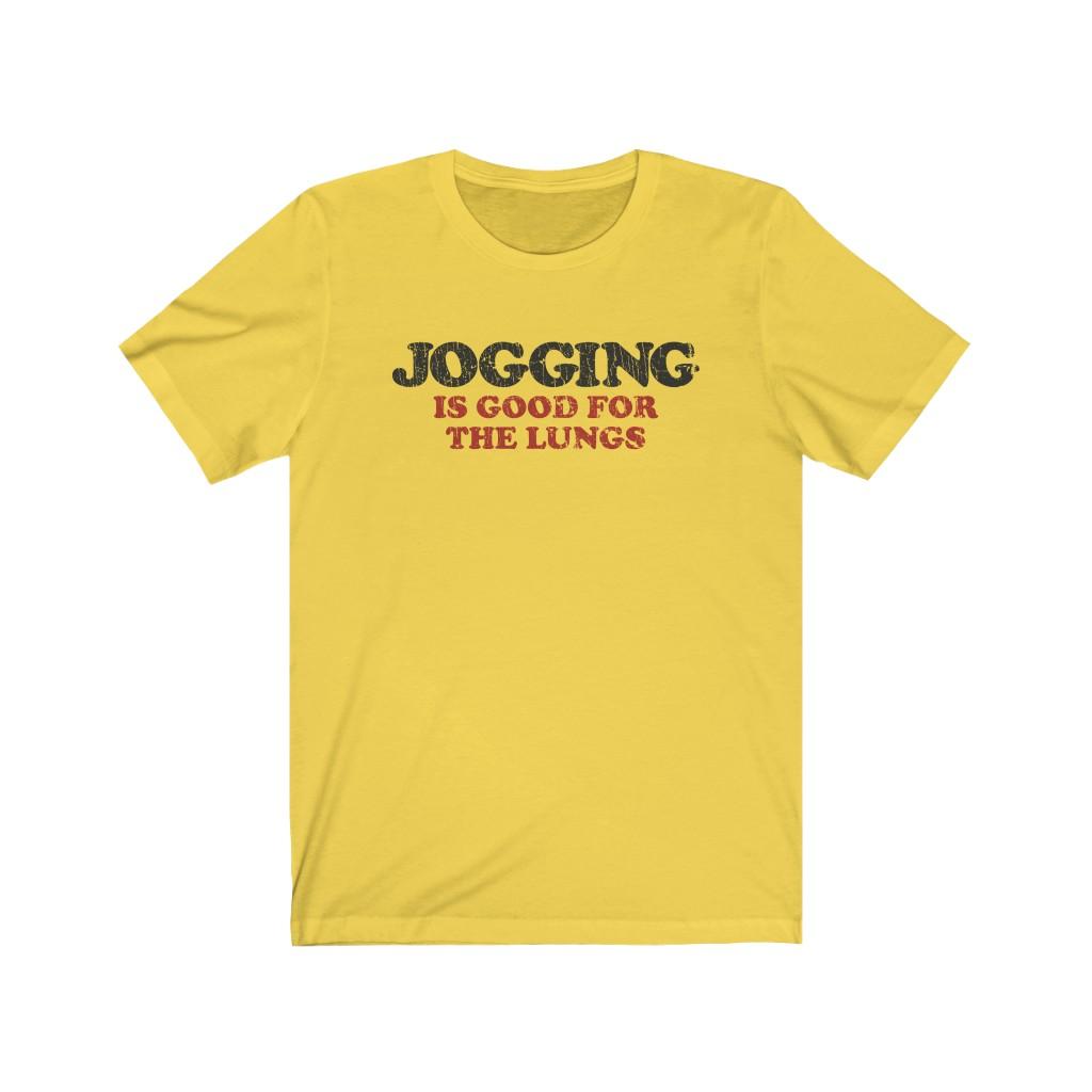 Jogging is Good For The Lungs 1975 Vintage Men's T-Shirt