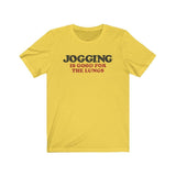 Jogging is Good For The Lungs 1975 Vintage Men's T-Shirt