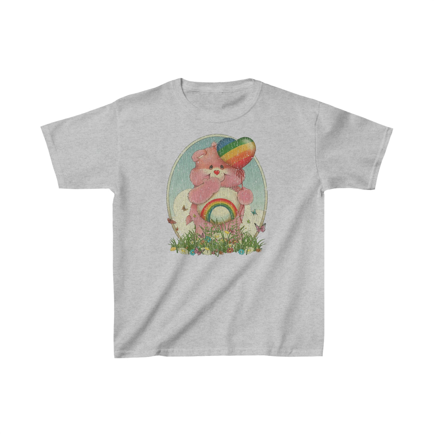 Rainbow Pride Bear 1981 Vintage Kid's T-Shirt
