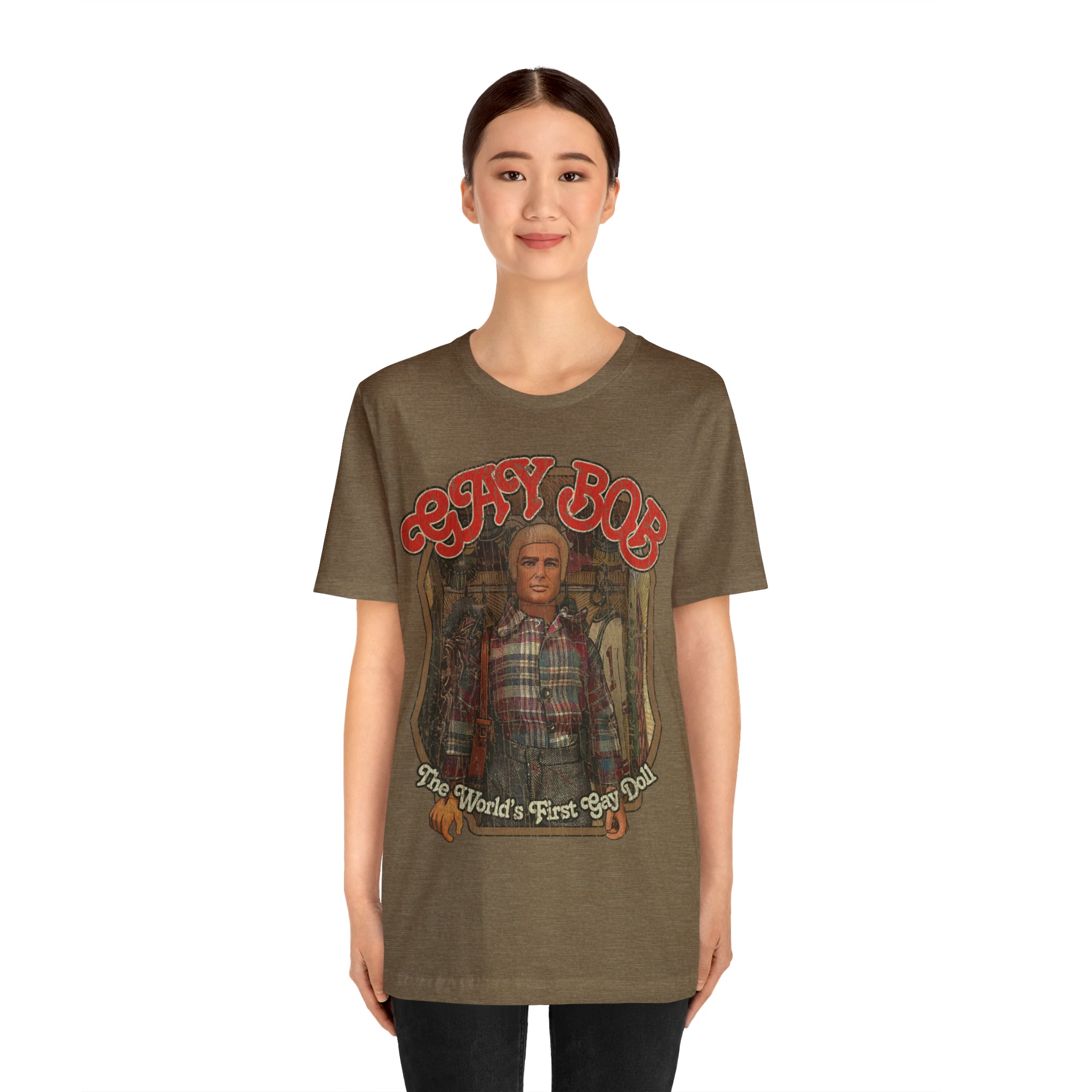 Gay Bob Doll 1977 Vintage Men's T-Shirt