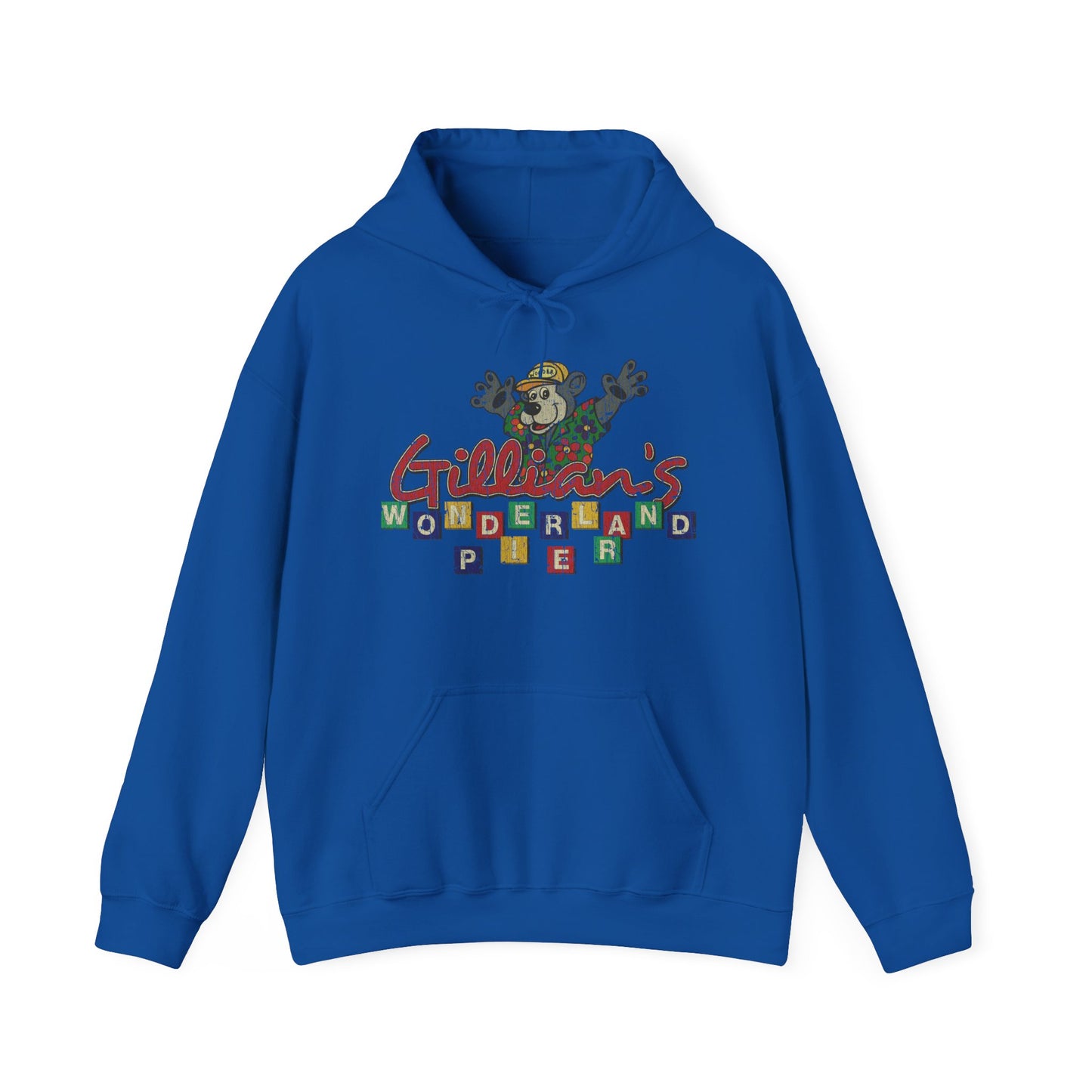 Gillian’s Wonderland Pier Mascot 1929 Vintage Men's Hoodie