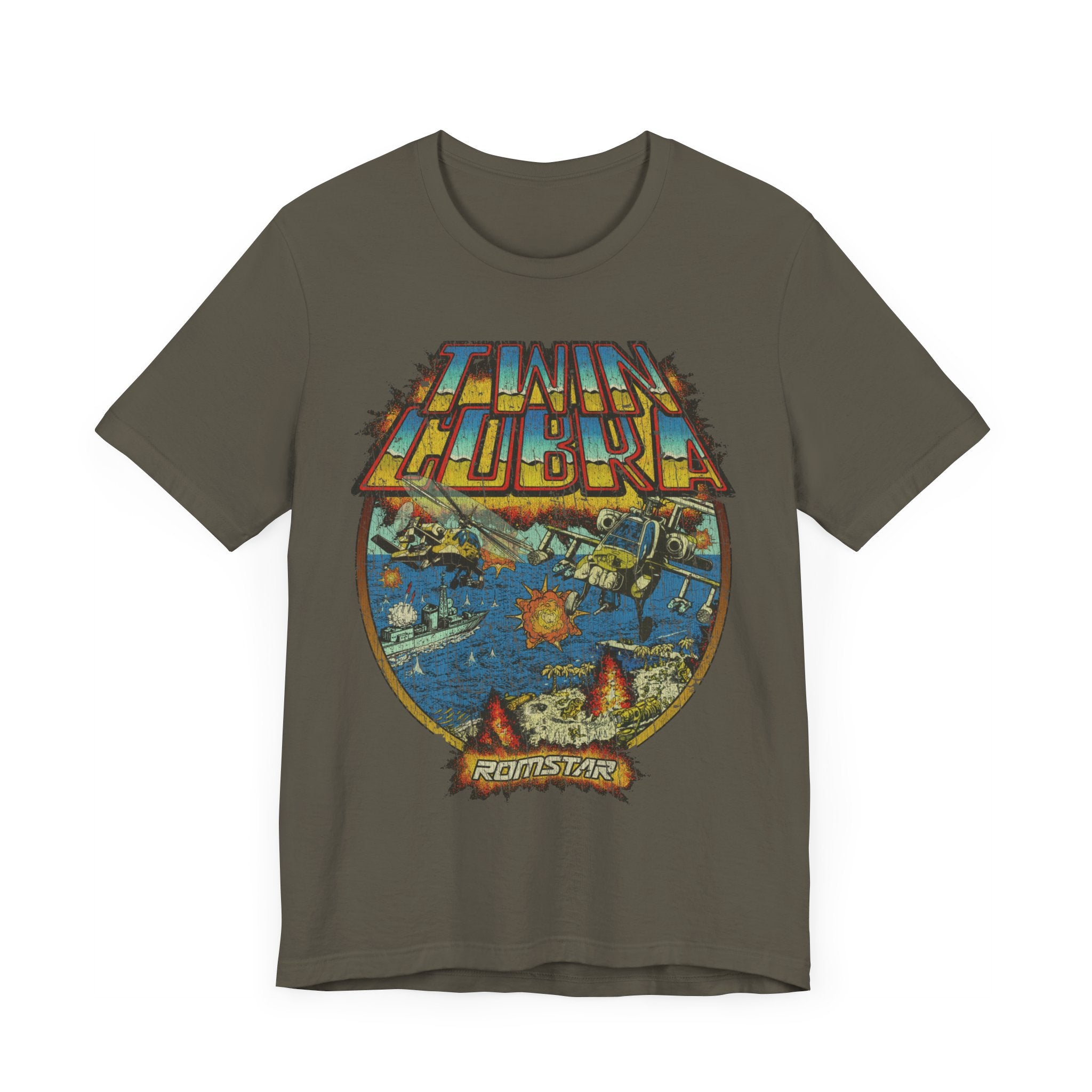 Twin Cobra 1987 Vintage Men's T-Shirt