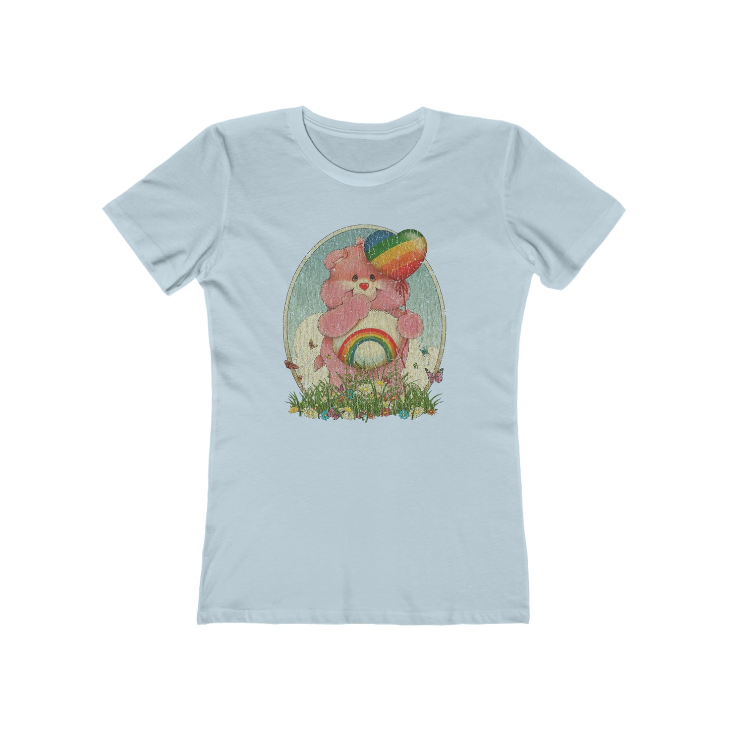 Rainbow Pride Bear 1981 Vintage Women's T-Shirt