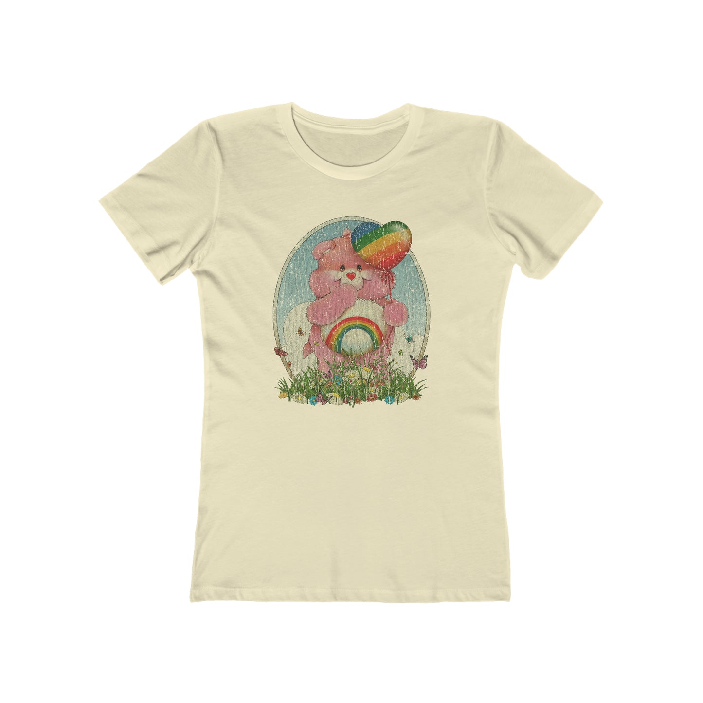 Rainbow Pride Bear 1981 Vintage Women's T-Shirt