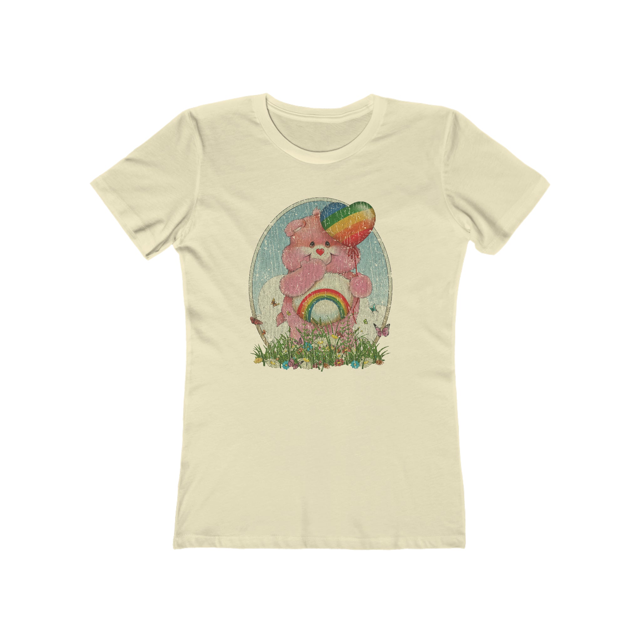 Rainbow Pride Bear 1981 Vintage Women's T-Shirt