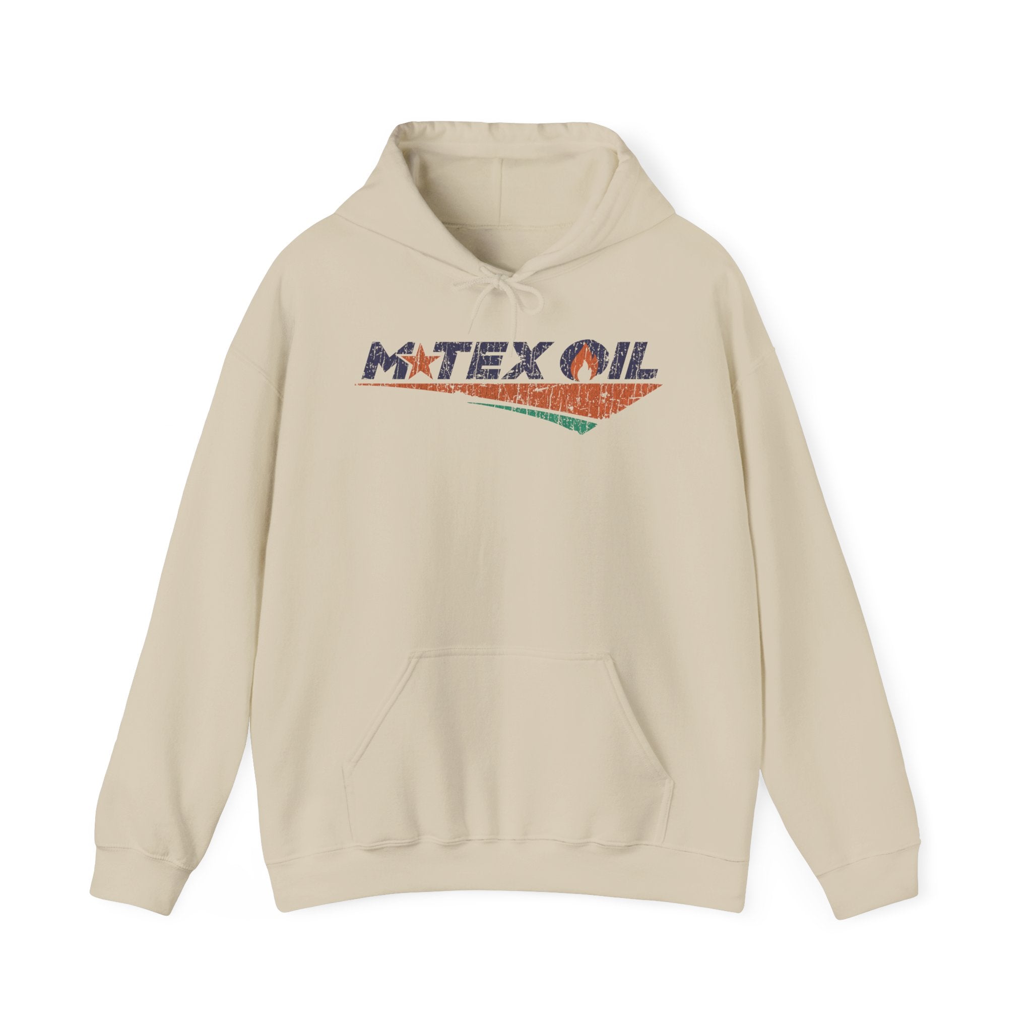 M-Tex Oil Company 1985 Vintage Men's Hoodie