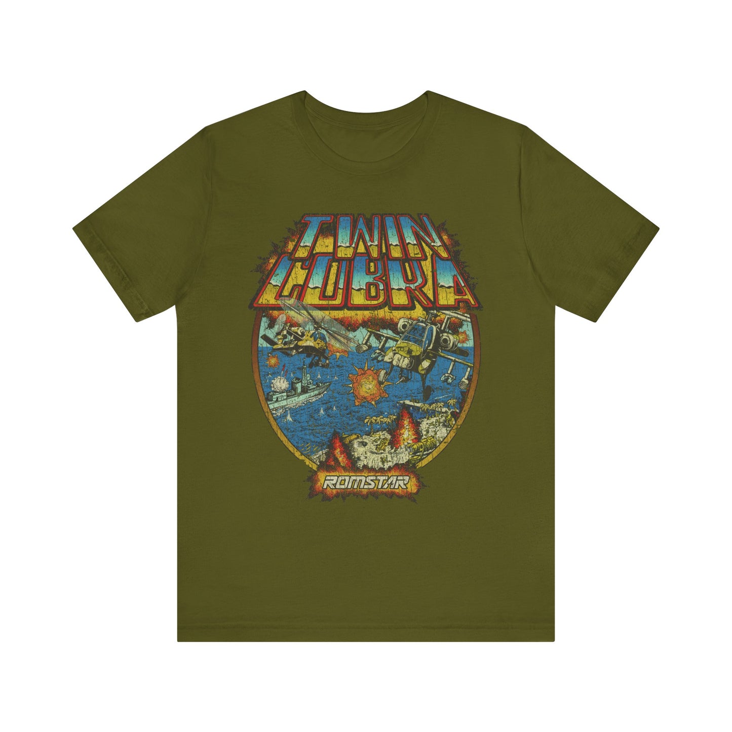 Twin Cobra 1987 Vintage Men's T-Shirt