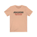 Jogging is Good For The Lungs 1975 Vintage Men's T-Shirt