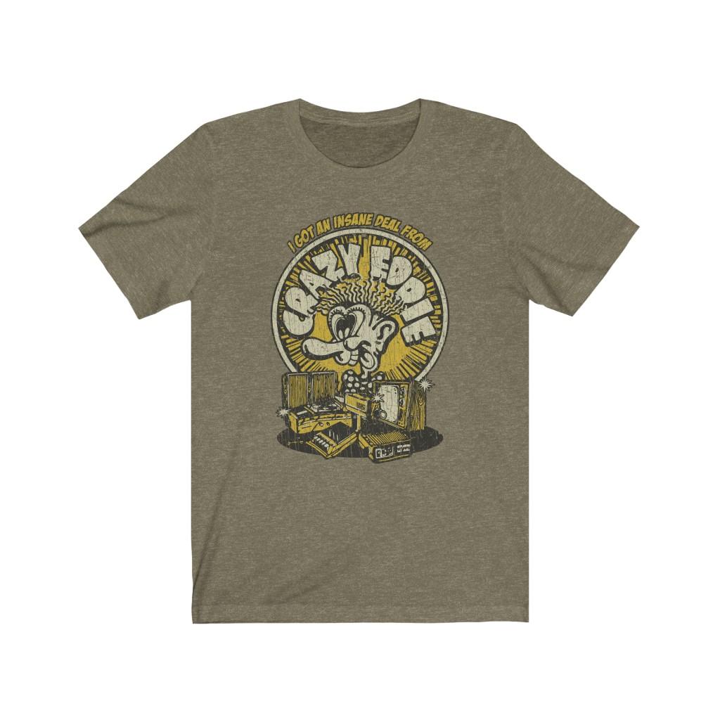Crazy Eddie Electronics 1971 Vintage Men's T-Shirt