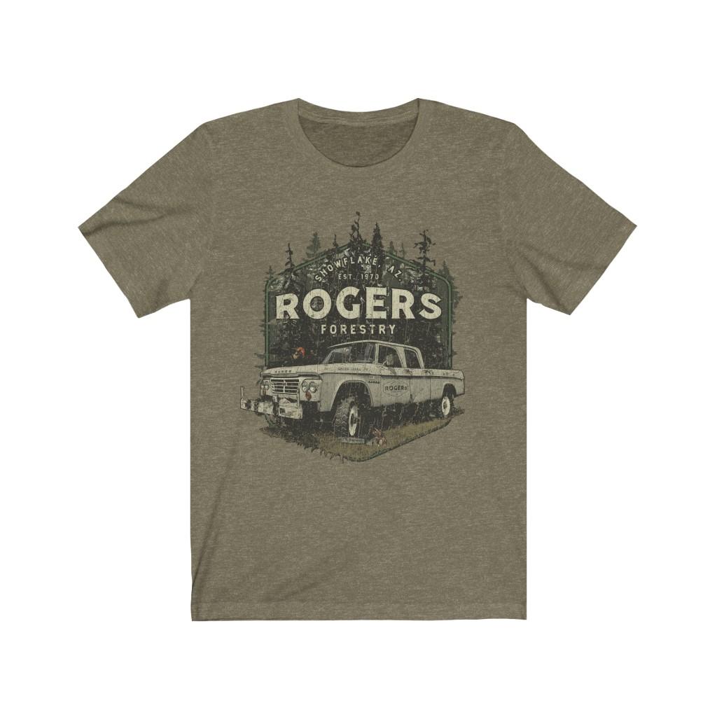 Rogers Forestry 1970 Vintage Men's T-Shirt