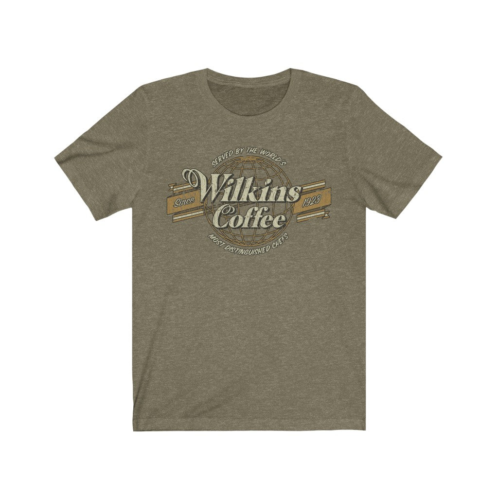 Wilkins Coffee Co. Globe 1923 Vintage Men's T-Shirt