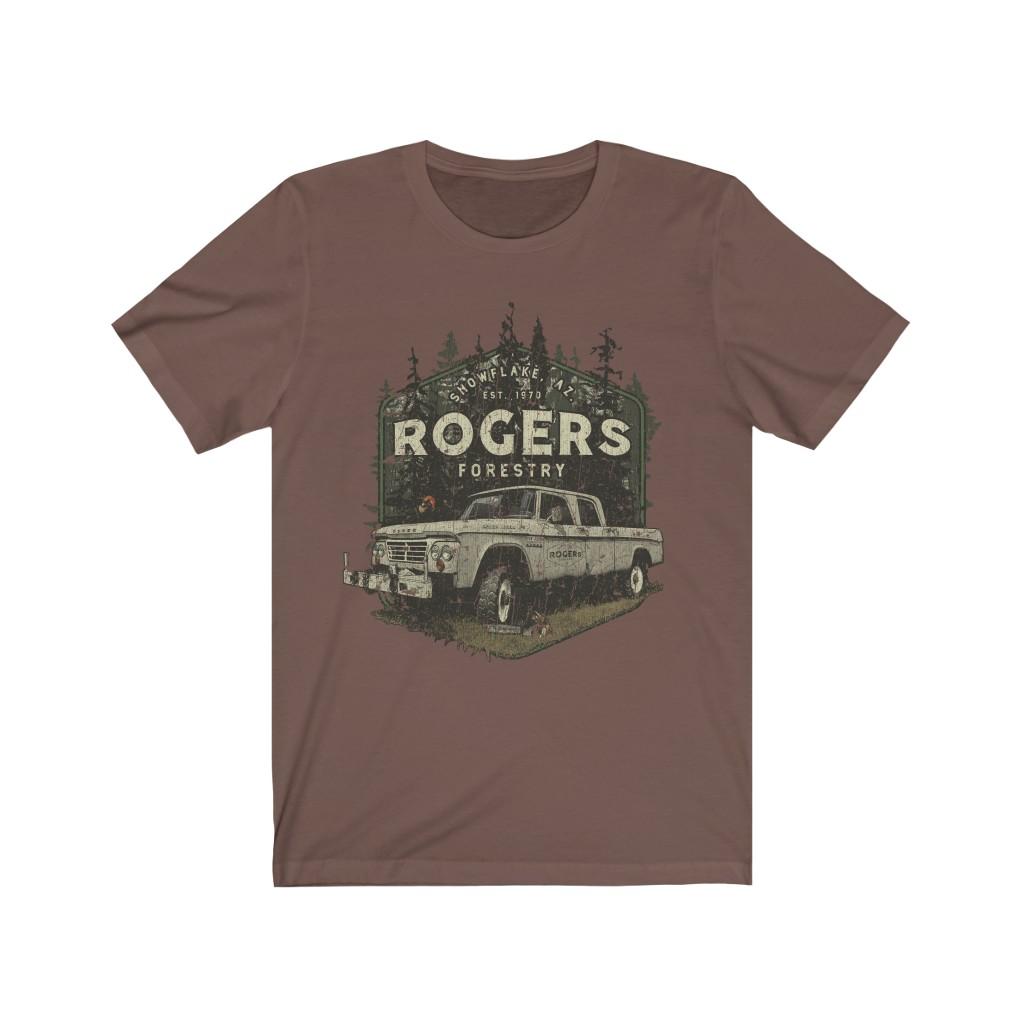 Rogers Forestry 1970 Vintage Men's T-Shirt