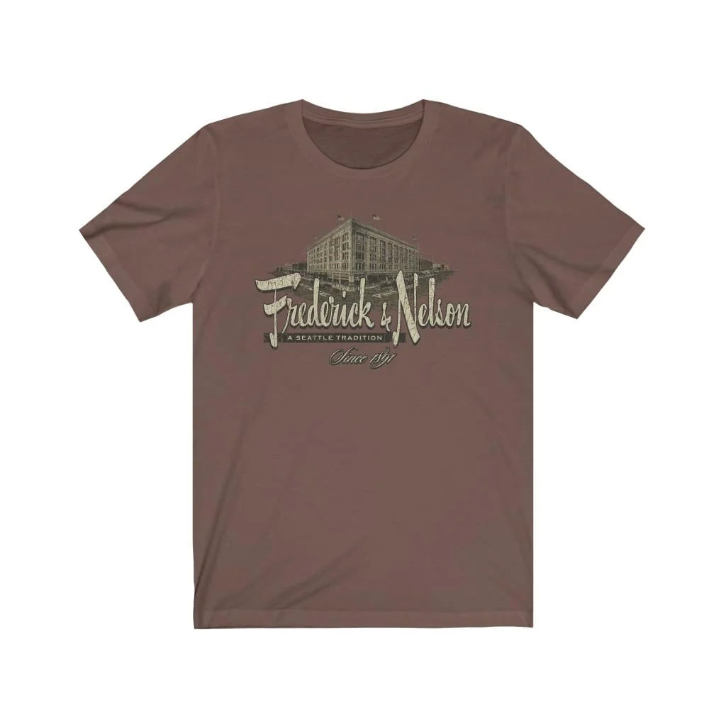 Frederick & Nelson Seattle 1891 Vintage Men's T-Shirt