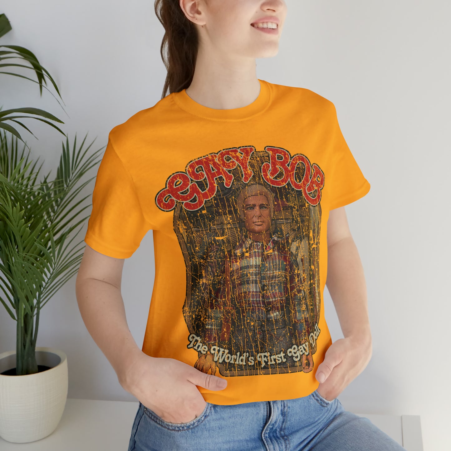Gay Bob Doll 1977 Vintage Men's T-Shirt